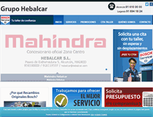 Tablet Screenshot of hebalcar.com